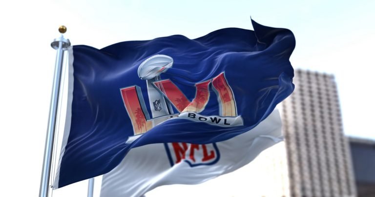 Inglewood,,Ca,,Usa,,January,2022:,The,Flag,With,The,Lvi