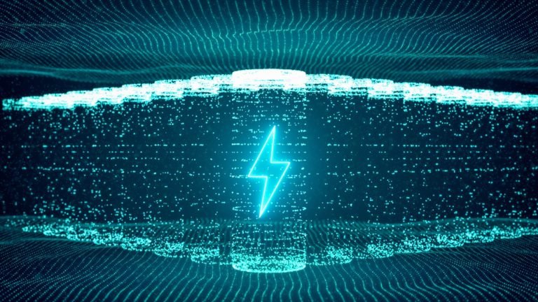 Lithium,Ion,Battery,Starts,Recharging,Electric,Energy,Supply,,Fast,Charging