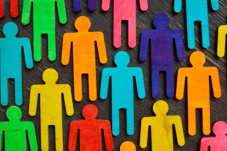 Figures,With,Different,Colors,As,Symbol,Of,Inclusion,And,Diversity