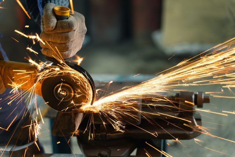 Locksmith,In,Special,Clothes,And,Goggles,Works,In,Production