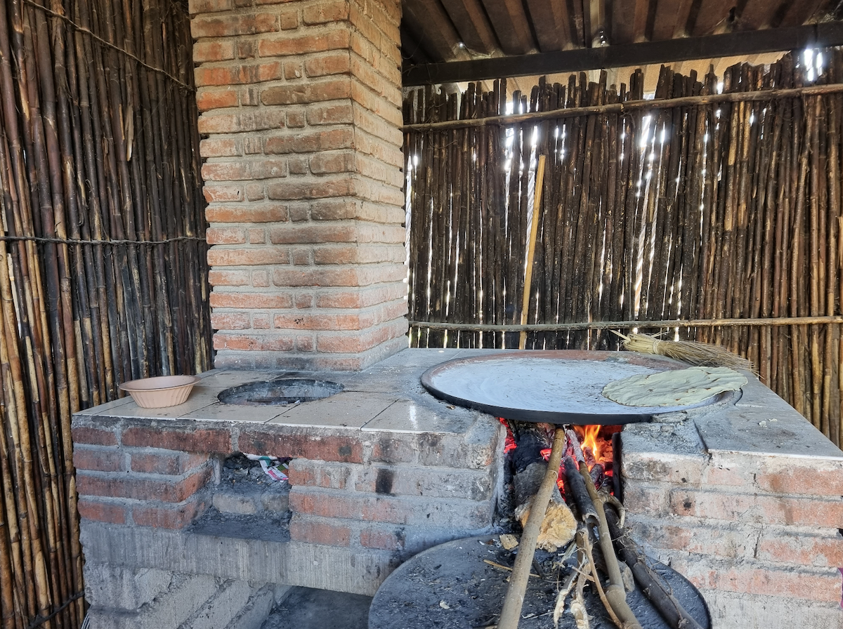 Base Con Comal Para Tortillas