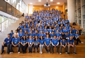 Estudiantes de PrepaTec participan en el Encuentro Nacional de Líderes con Sentido Humano.