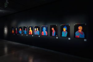 exposición del color