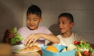 niños saludables