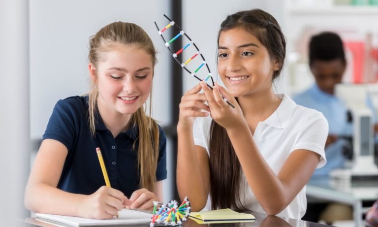 Niñas en la ciencia