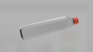 Presenta Bonafont botella sin etiquetas, hecha de otras botellas.