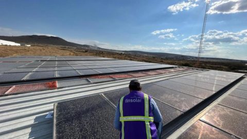 energía solar sostenible