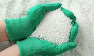 pellets de plástico