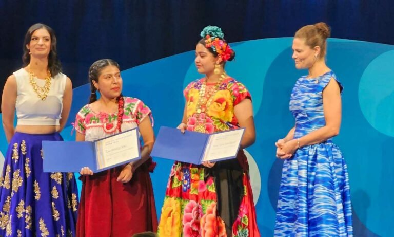 jvenes oaxaqueñas premio agua estocolmo