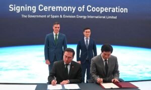 una planta de producción de electrolizadores en España