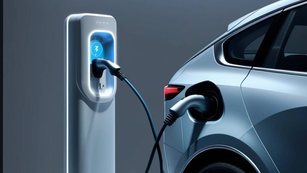 vehículos eléctricos fabricados en china Imagen generada con Leonardo